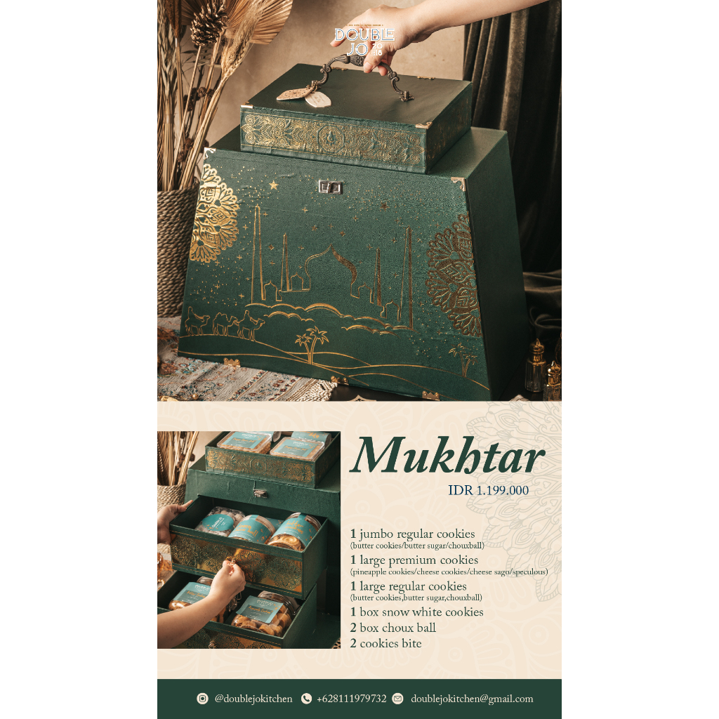 

Mukhtar Cookies Hampers box