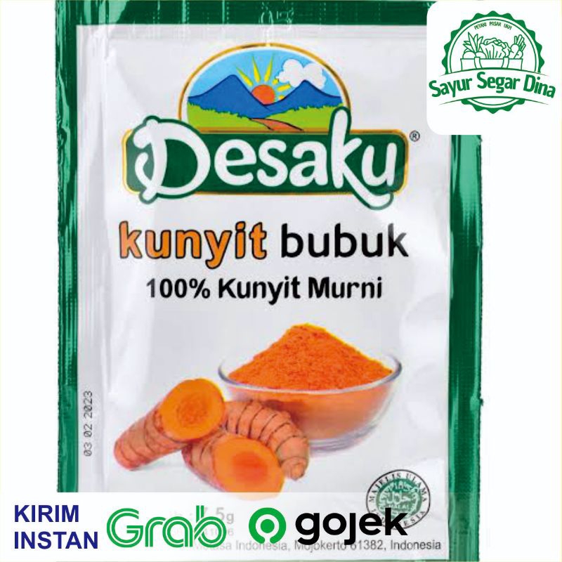 

Kunyit Bubuk Desaku Bumbu Masak