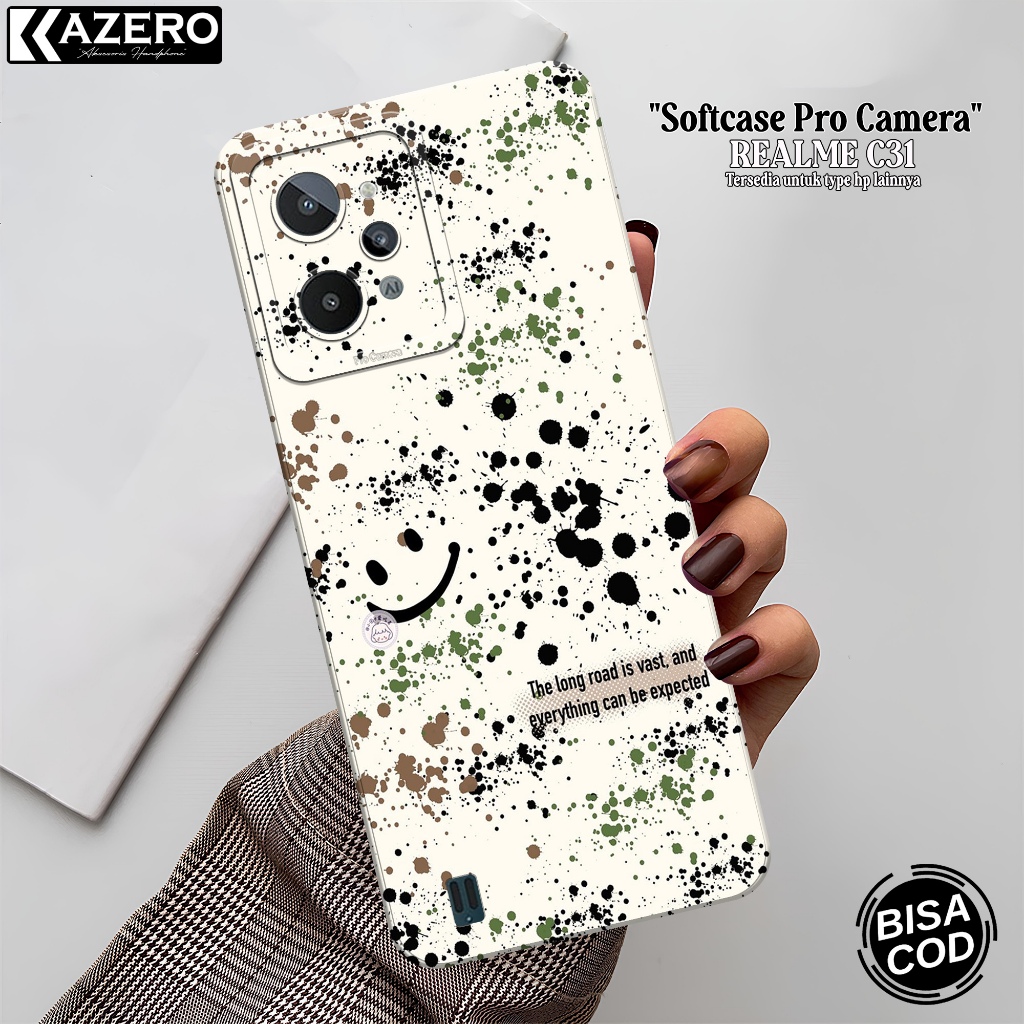 Case Realme C31 - Pro Camera - Fashion Case Aesthetic - Softcase Realme C31 - Casing Realme C31 - Ke