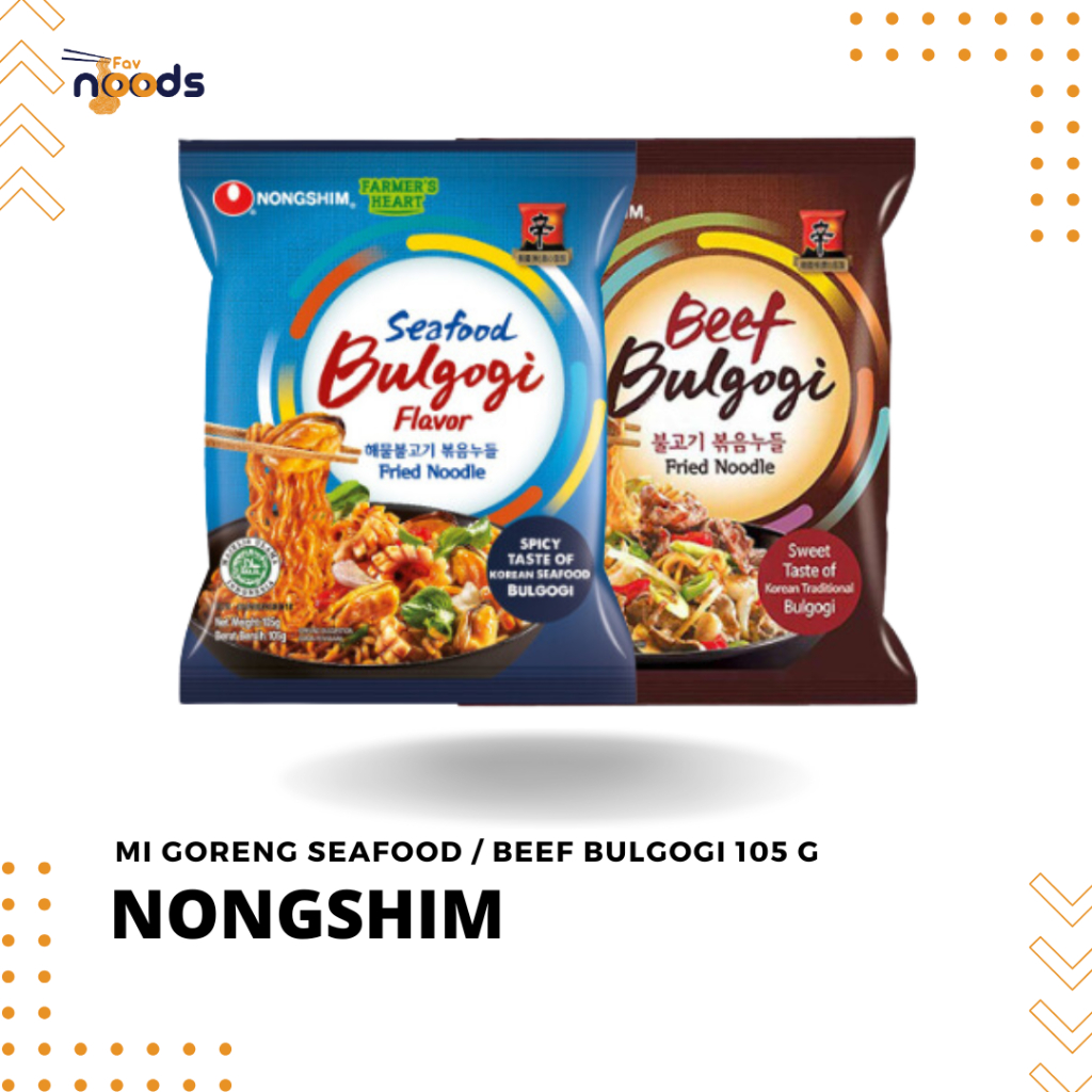 

Nongshim Seafood Bulgogi Flavor Pasta Beef 105 G