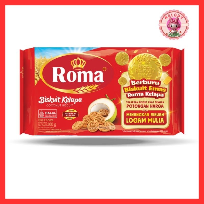 

Biskuit Roma Kelapa 230gr