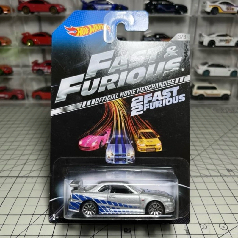 Hot Wheels Skyline R34 Fast Furious OMM