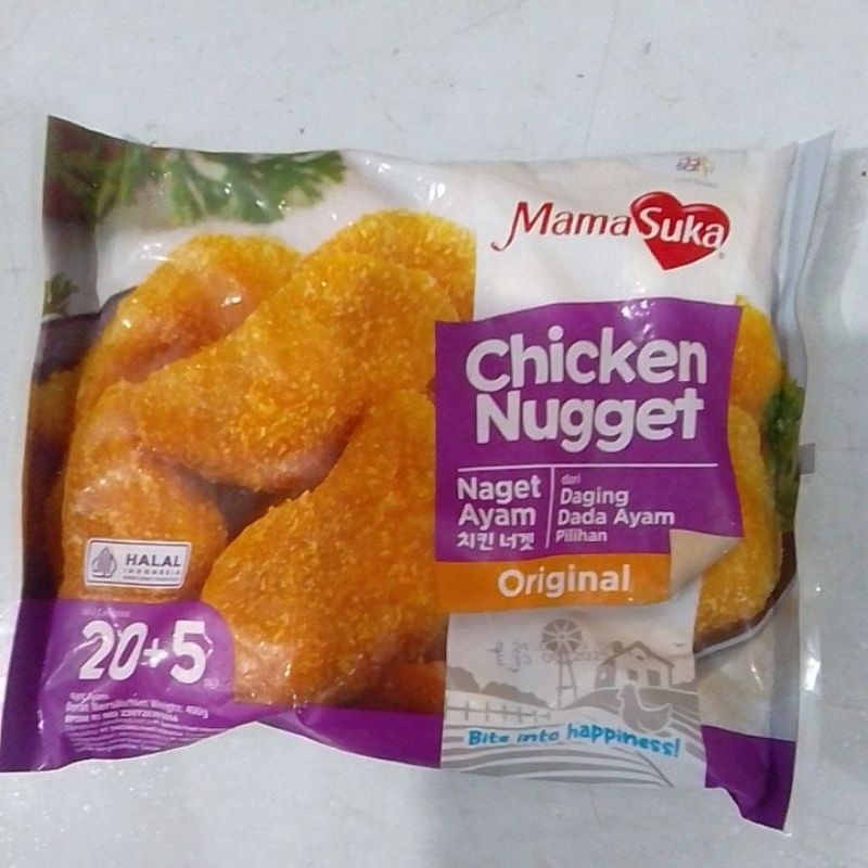 

Mamasuka Chicken Nugget 500gr