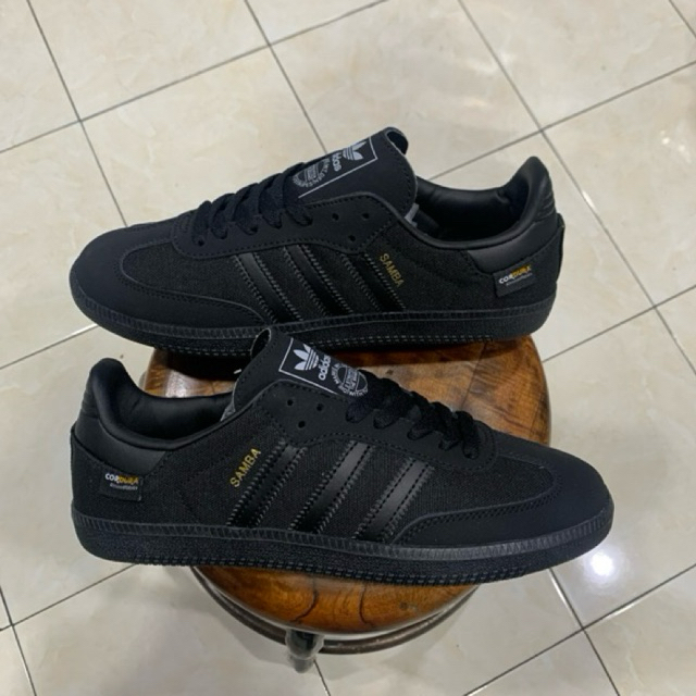 adidas samba cordura all black