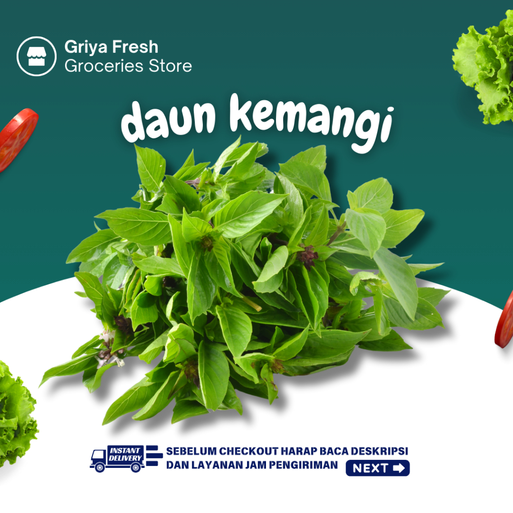 

Daun Kemangi Fresh 1 Ikat - kirim Instant