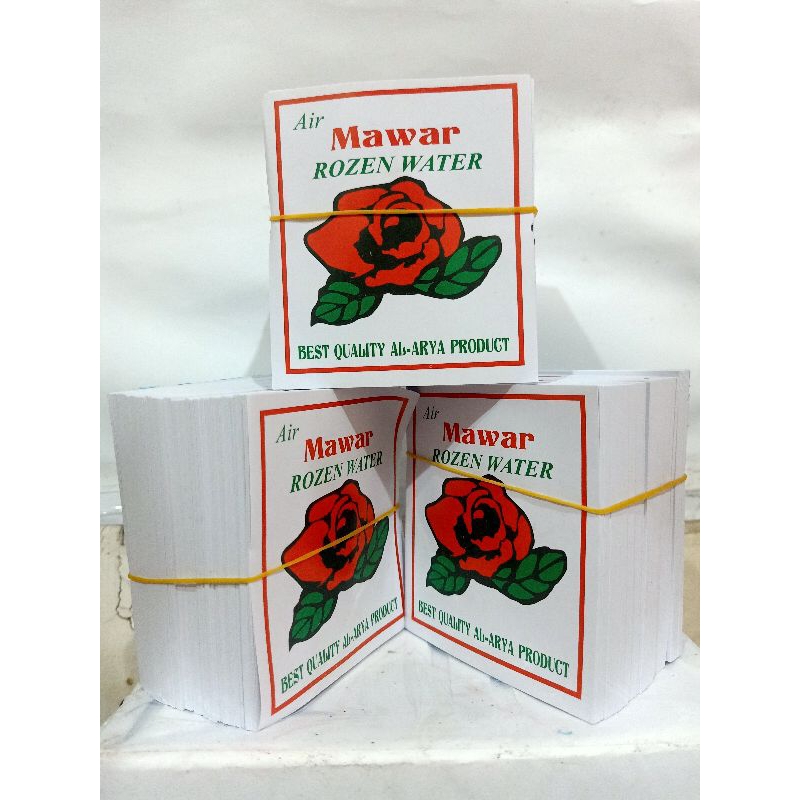 500 lembar kertas air mawar ROZEN WATER