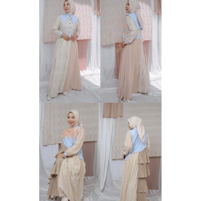 AYESHA ABAYA & SADIYAH ABAYA by dfr cloth