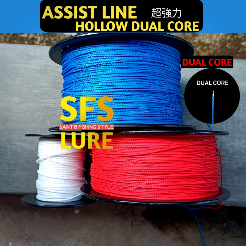 KEVLAR ASSIST HOOK kevlar hollow assist hook double core tali kevlar asist hok assist line kevlar ho