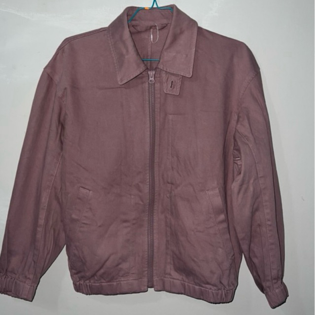 Uniqlo U SS24 Zip Up Blouson Purple