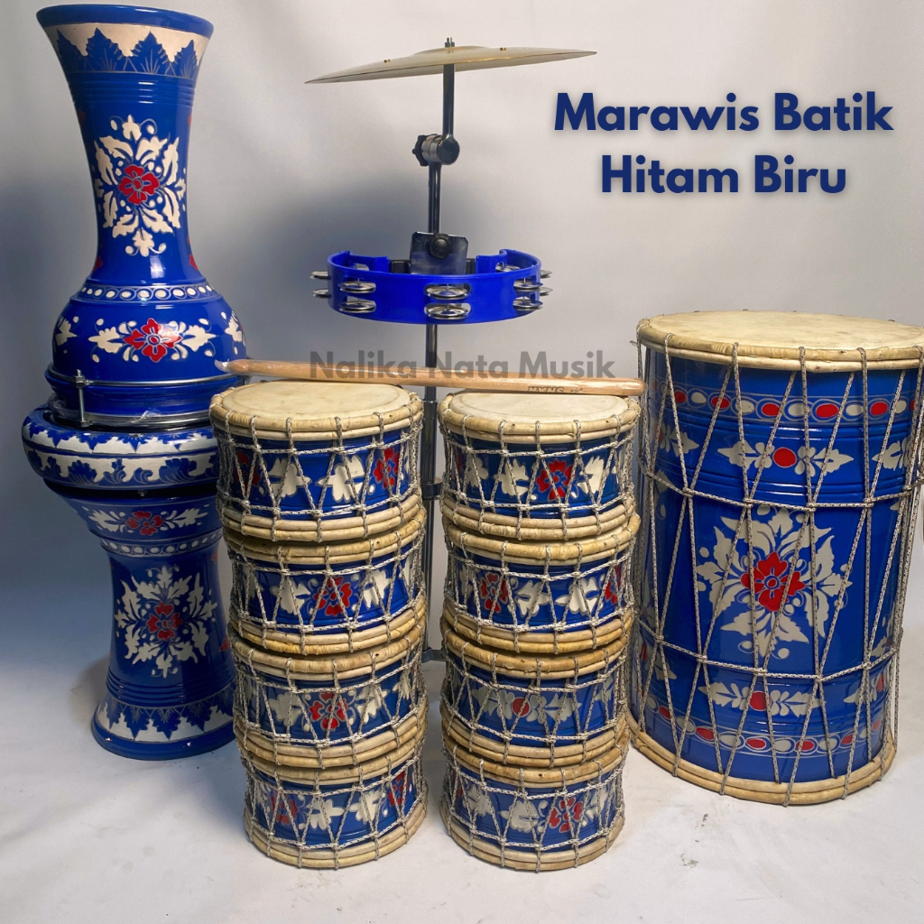 PROMO MARAWIS MOTIF BATIK BIRU FULLSET