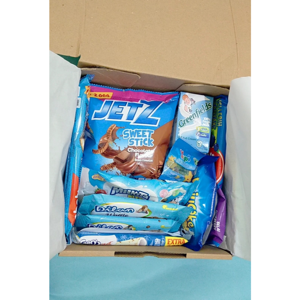 

Hampers Snack Box Murah Meriah Isi 10 Snack