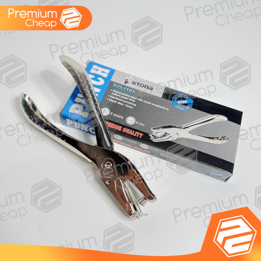 

[1 PCS] Pembolong 1 Lubang Etona Hole Punch Etona No 1101