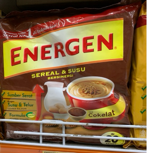 

Energen Pouch Isi 20 Sachet x 30 gr All Varian