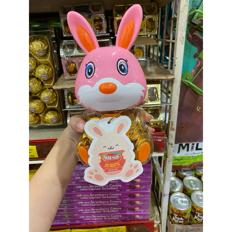 

Coklat Coin Kelinci import