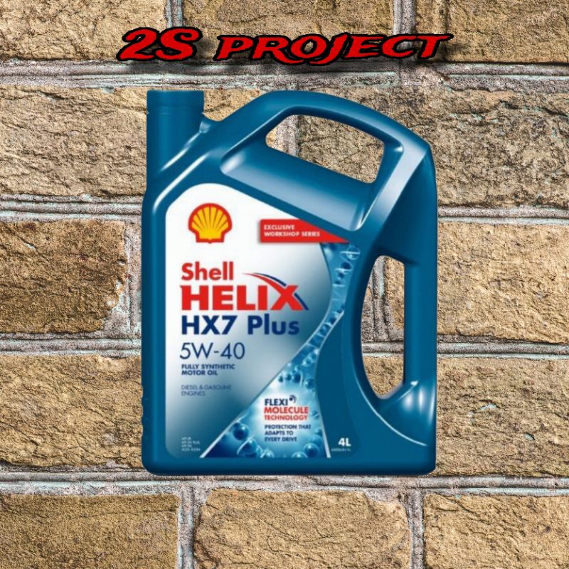 OIL OLI SHELL HELIX HX7 MOBIL 4LITER