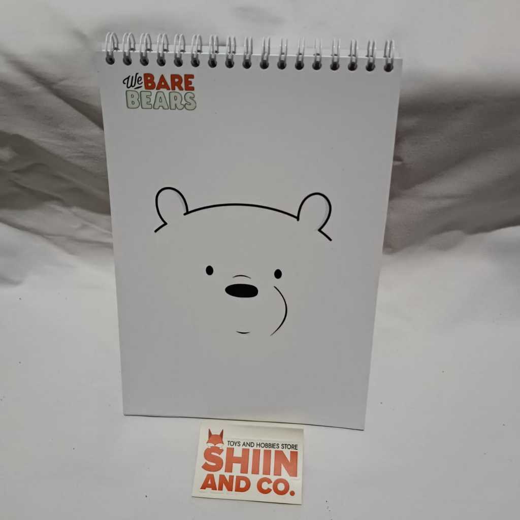 

SKETCHBOOK/BUKU SKETSA A5 TEMA ANIMASI WE BARE BEAR