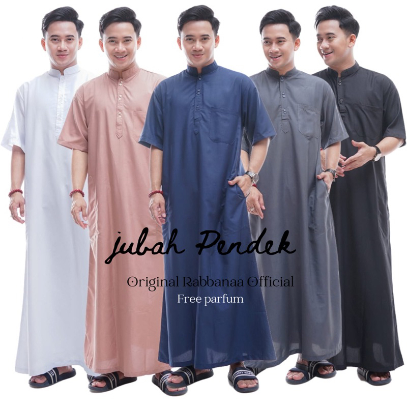 Premium Kokoh Baju Peria Distro Hubah Gaya Baru Bj Muslim Cwok Ganis Original Juba Cowok Pria Koko P