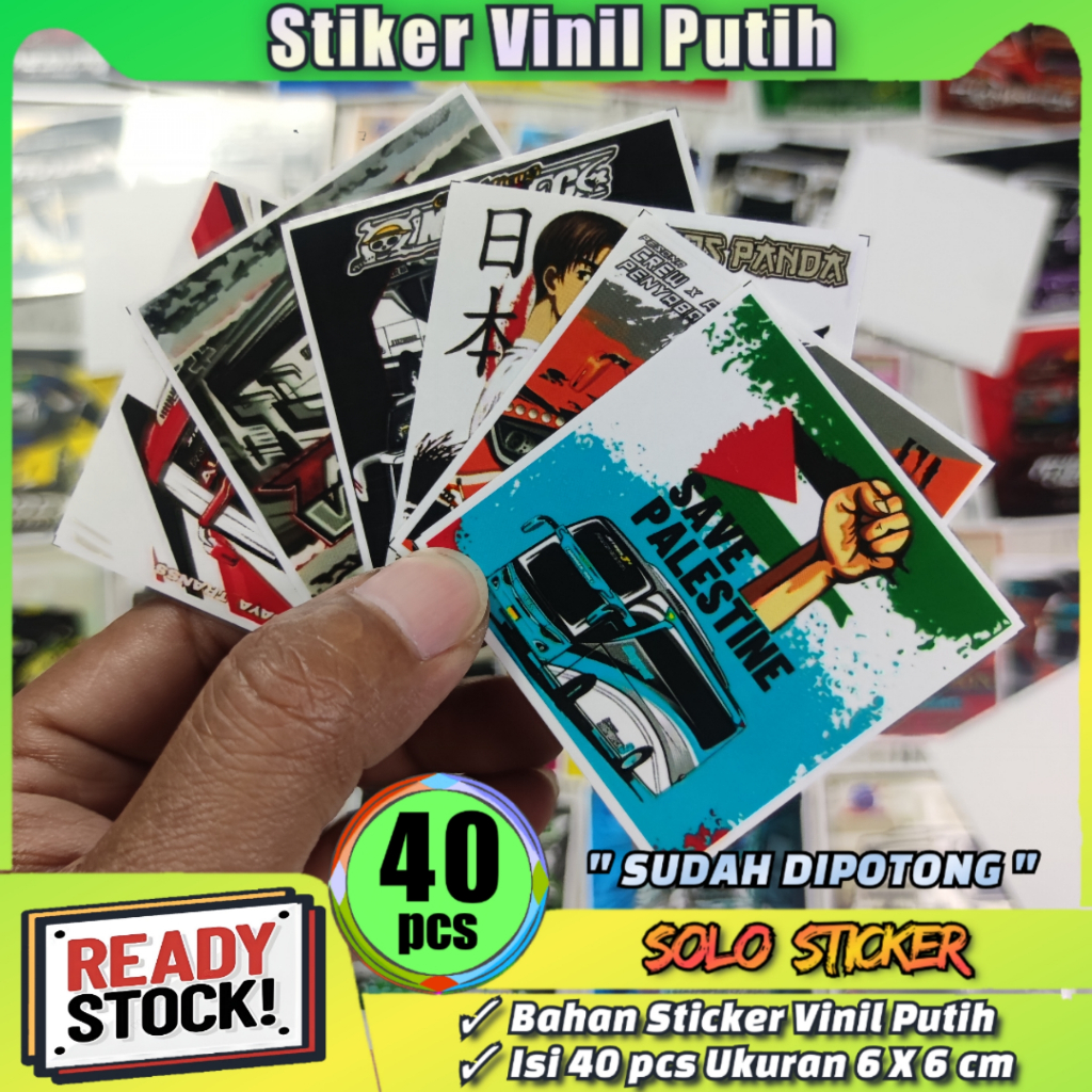 

Stiker Bus Basuri Kotak Isi 40 pcs SUDAH DIPOTONG Bahan Vinyl Putih Anti Air