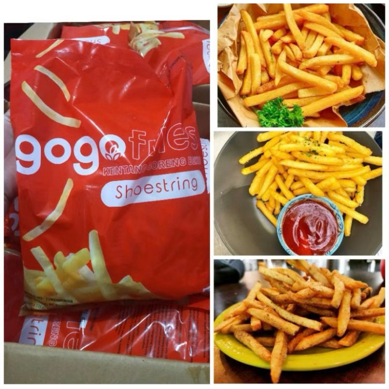 

KENTANG GOGO SHOESTRING 1000 GRAM