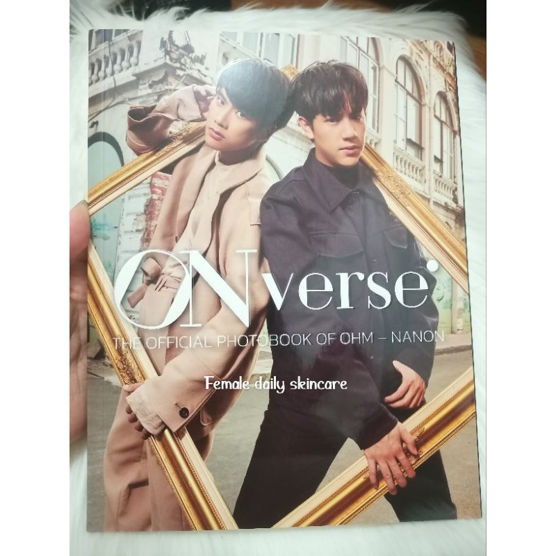 [Sharing] PHOTOBOOK OHM NANON ONVERSE OFFICIAL