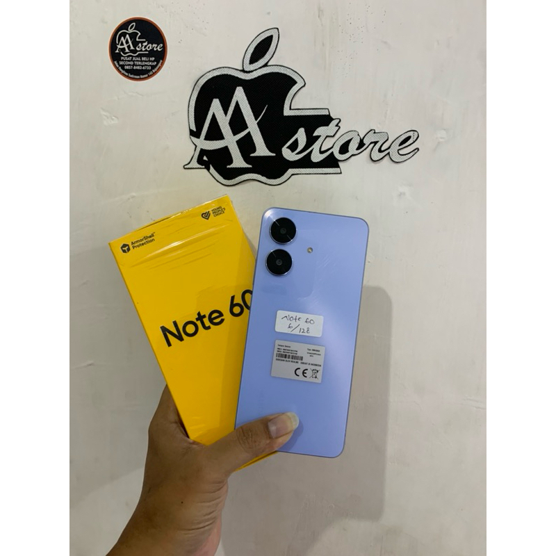 realme note 60 6/128 bekas