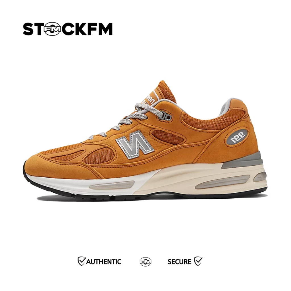 New Balance Made In UK 991v2 Yellow Silver Alloy (U991YE2) Original