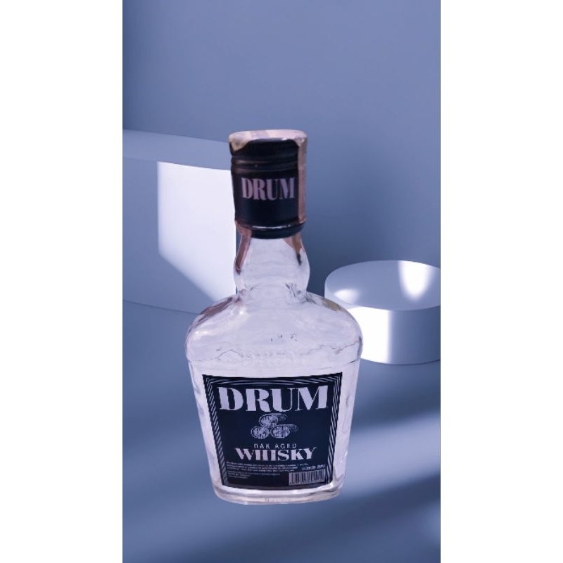 Botol Seken/ Botol Bekas Minuman Drum Oak Aged Whisky