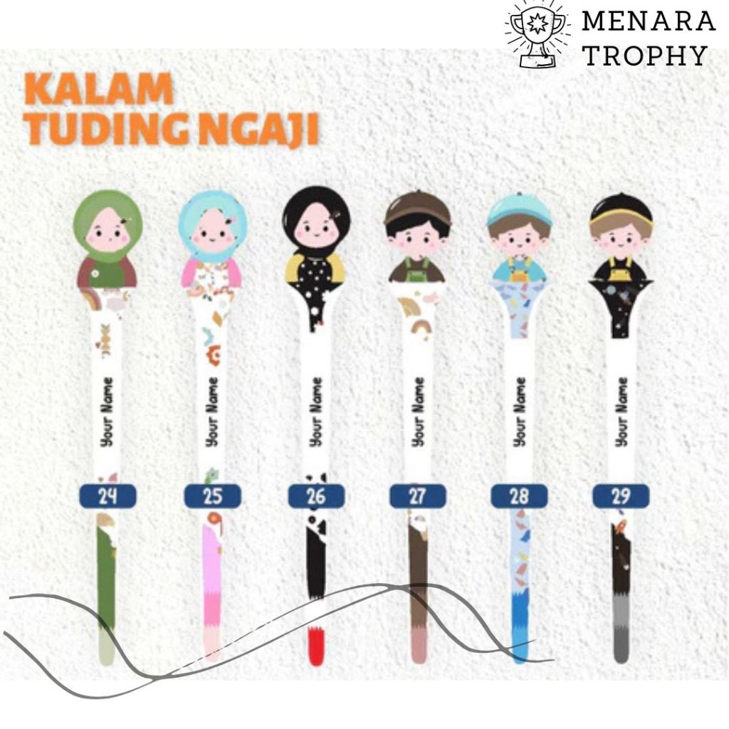 Tuding Kalam Tuding Ngaji akrilik