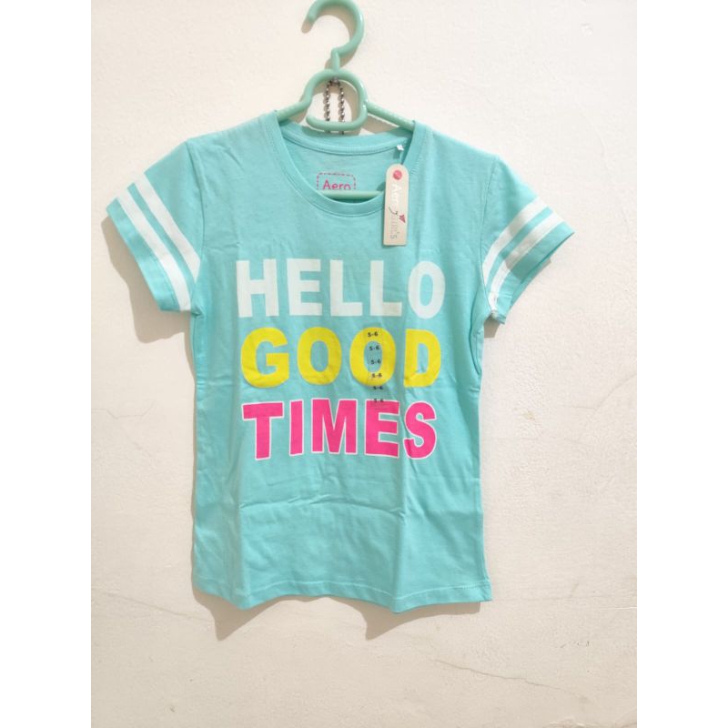 Kaos AERO matahari / kaos anak matahari / atasan anak perempuan / baju anak cewek