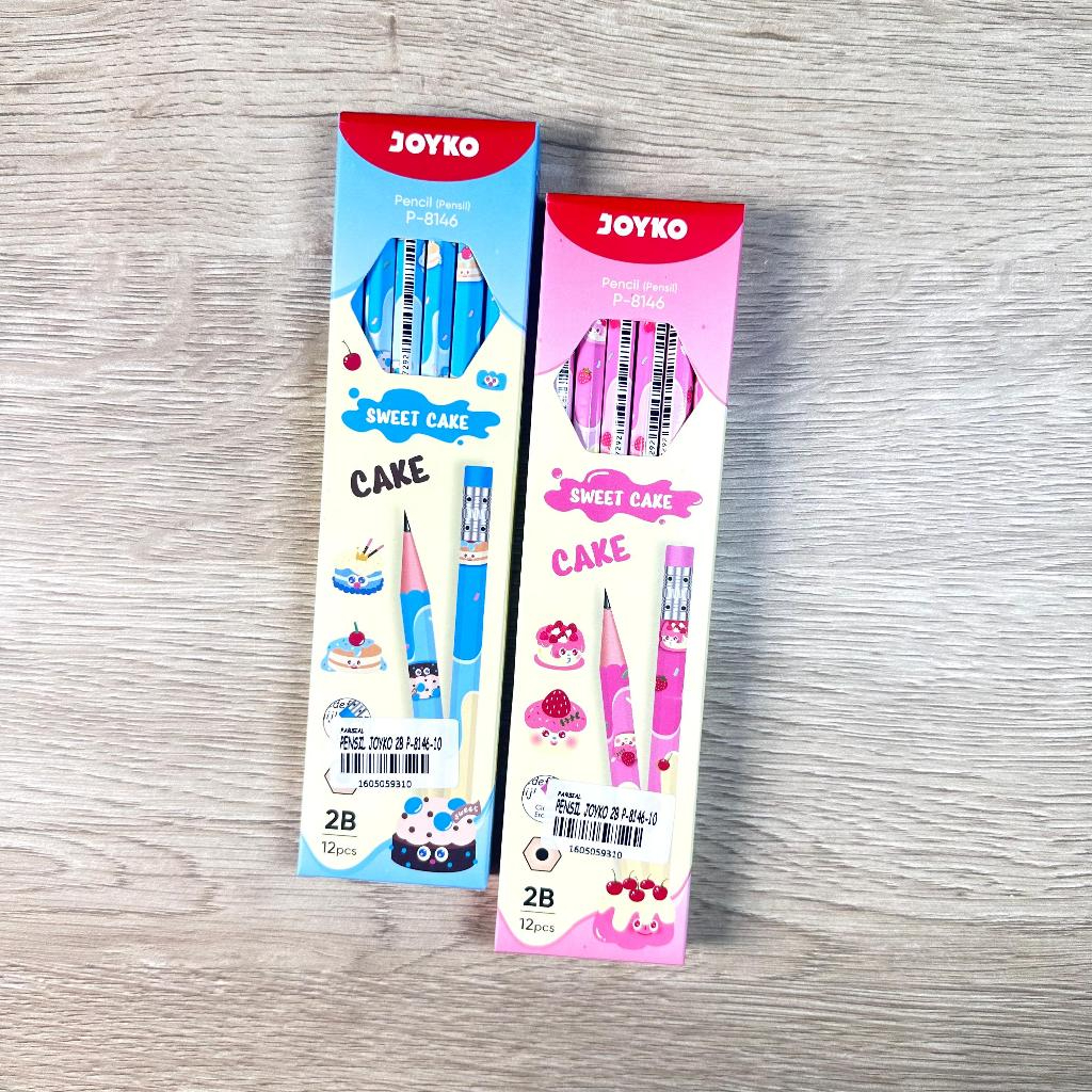 

(PAK) PENSIL JOYKO 2B P-8146 SWEET CAKE / PENSIL 2B JOYKO