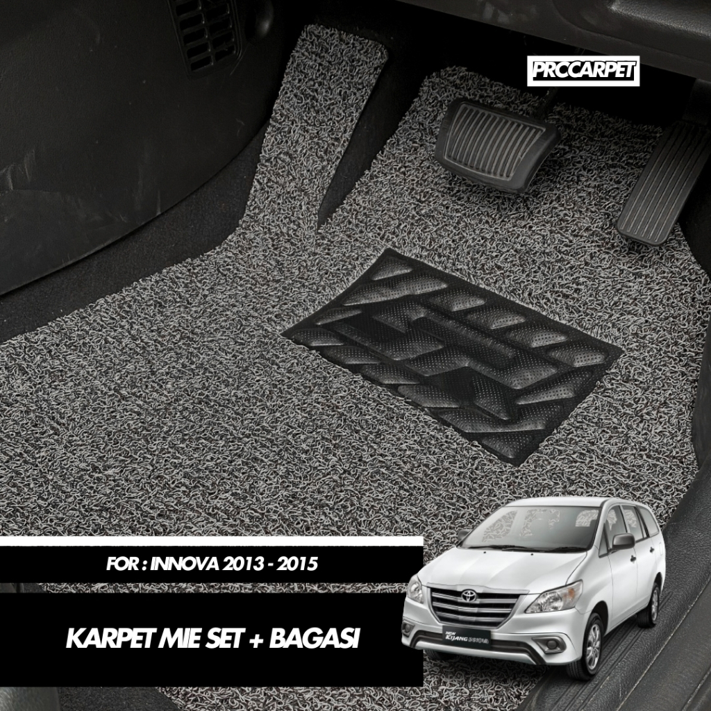 [PROCARPET] KARPET MOBIL MIE PREMIUM INNOVA 2013-2015 FULL SET KARPET MIE INNOVA 2013-2015 19MM PREM