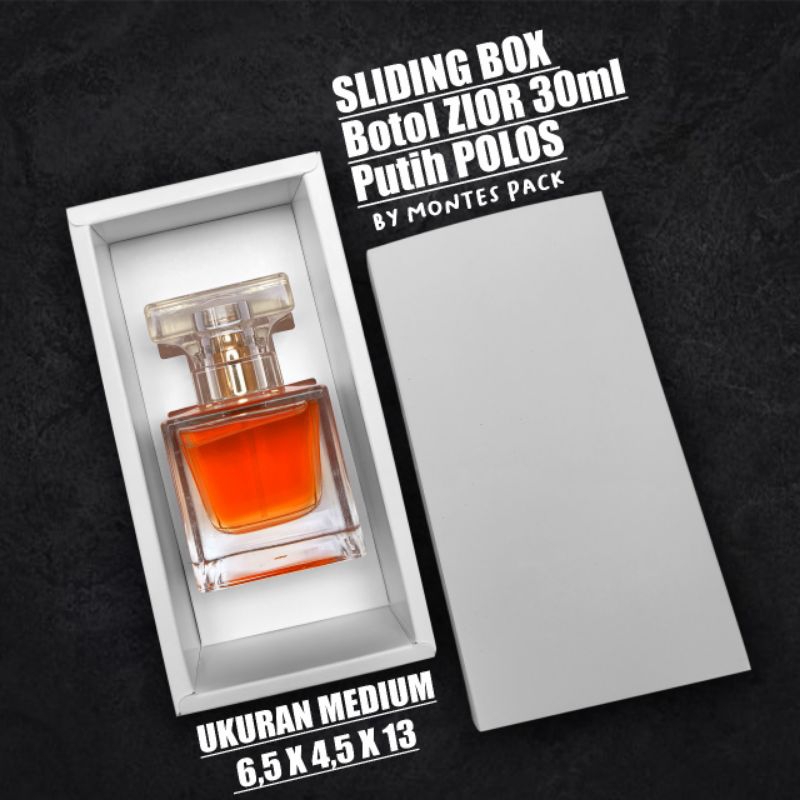

BOX SLIDING Ziorr 30ml / sliding box putih polos / sliding box Ziorr 30ml