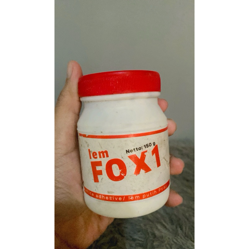 

Lem fox , Baru yaa rijek kemasan agak kotor