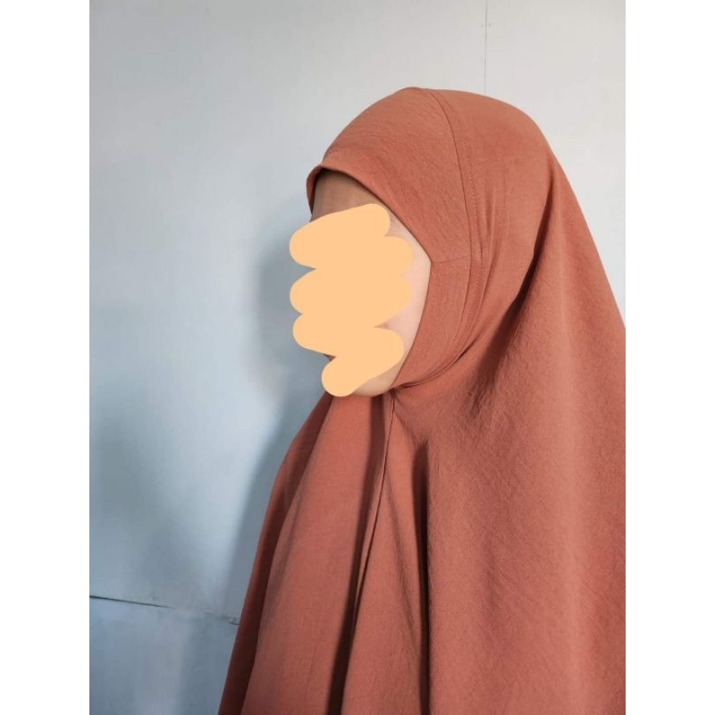 Khimar Dagu Lymka By RH (Tidak Free Cadar Tali)