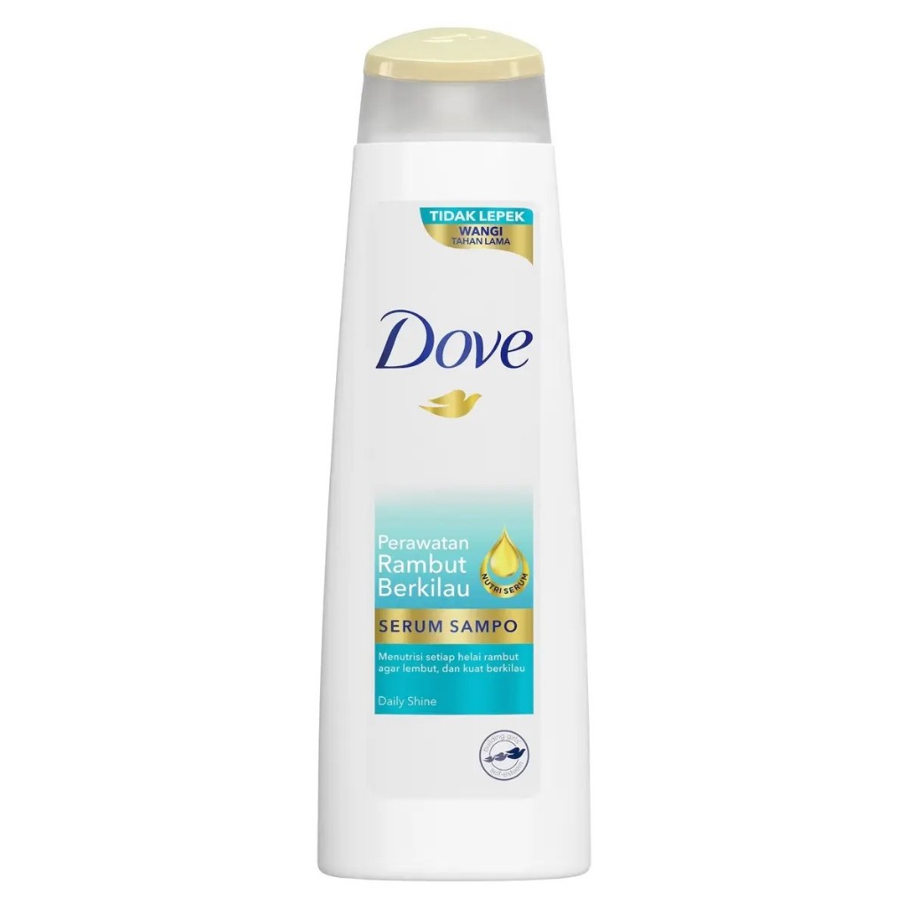 SB Dove Perawatan Rambut Berkilau Serum Shampoo 135 mL