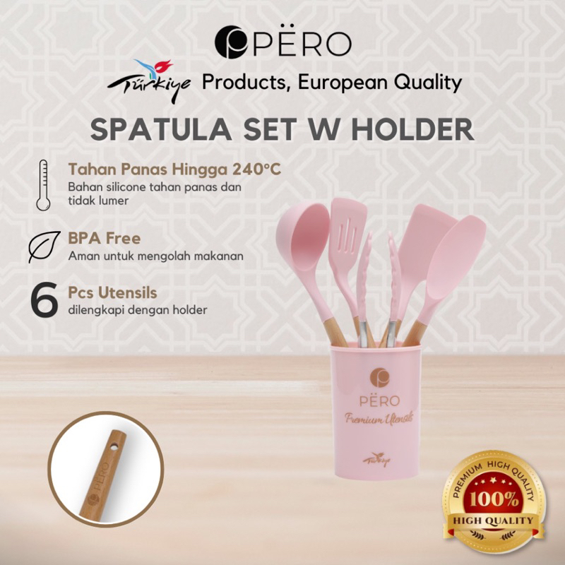 pero spatula 6set holder
