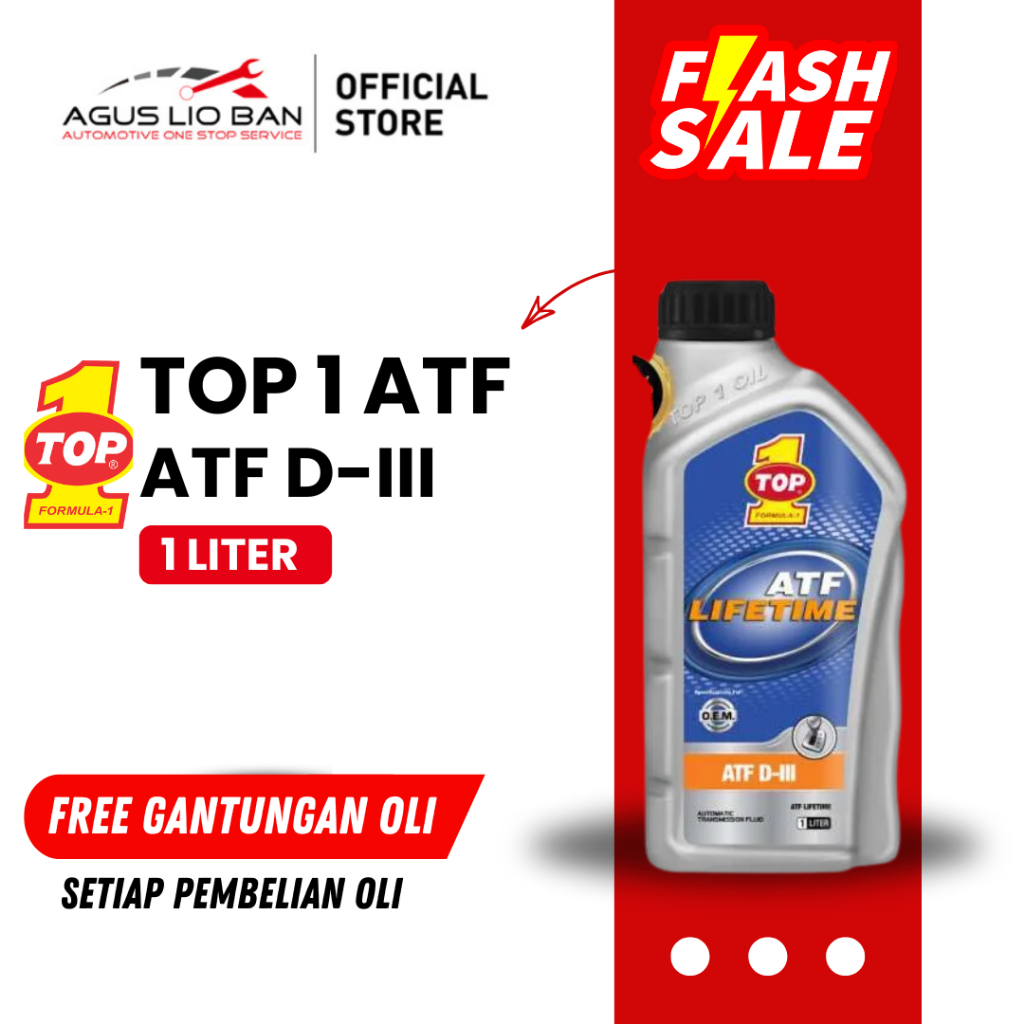 Agus Lio Ban - Oli Mobil Transmisi Matic TOP 1 ATF 1 DIII LITER
