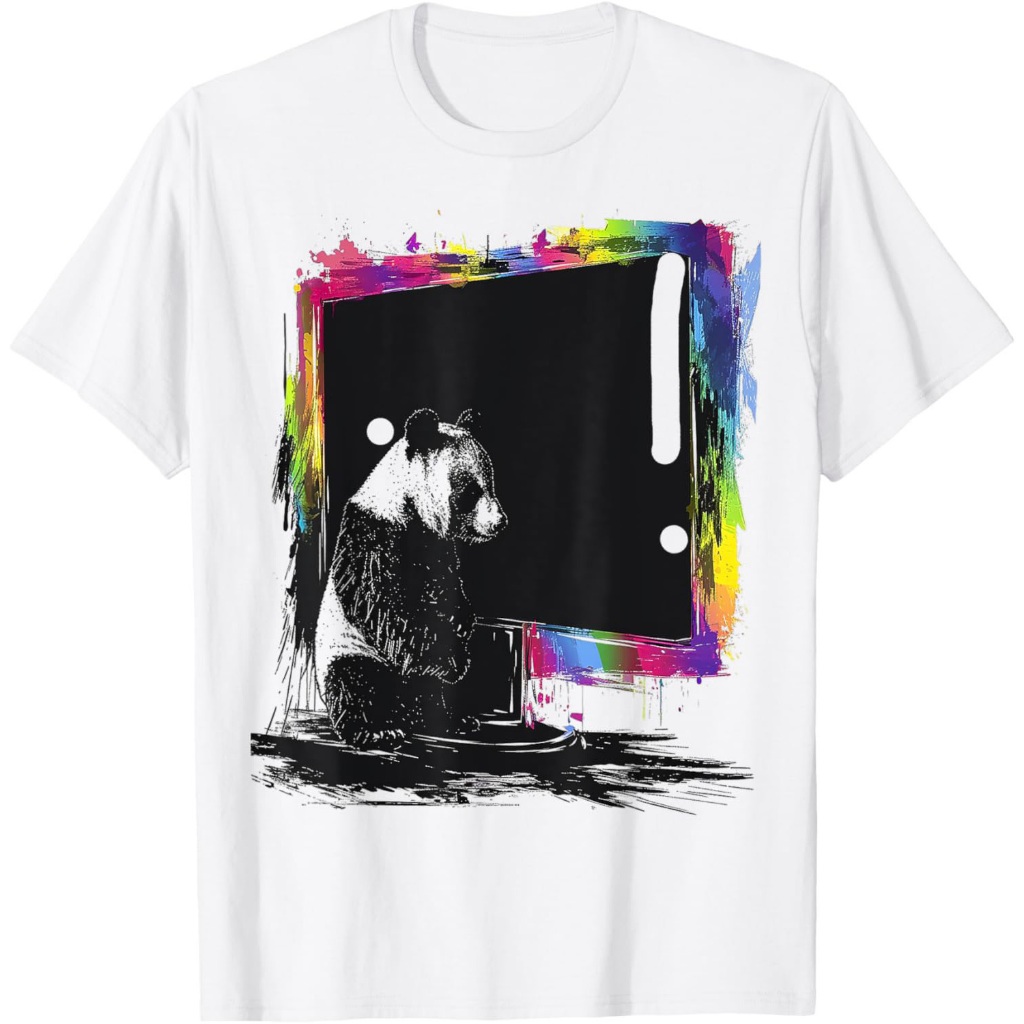 Lukisan Beruang Seni Hewan Abstrak Gambar Grafis Beruang Kaos