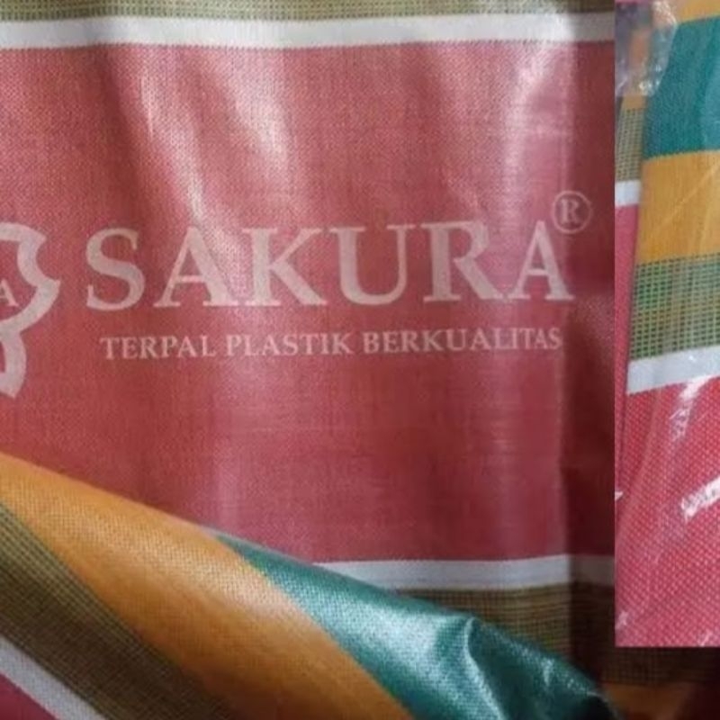 TERPAL PELANGI SAKURA 4x7 Meter
