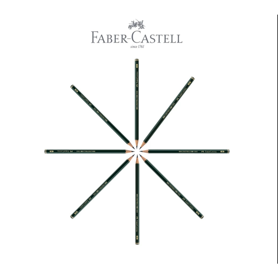 1 Pcs Faber Castell - Pensil Kayu Ujian