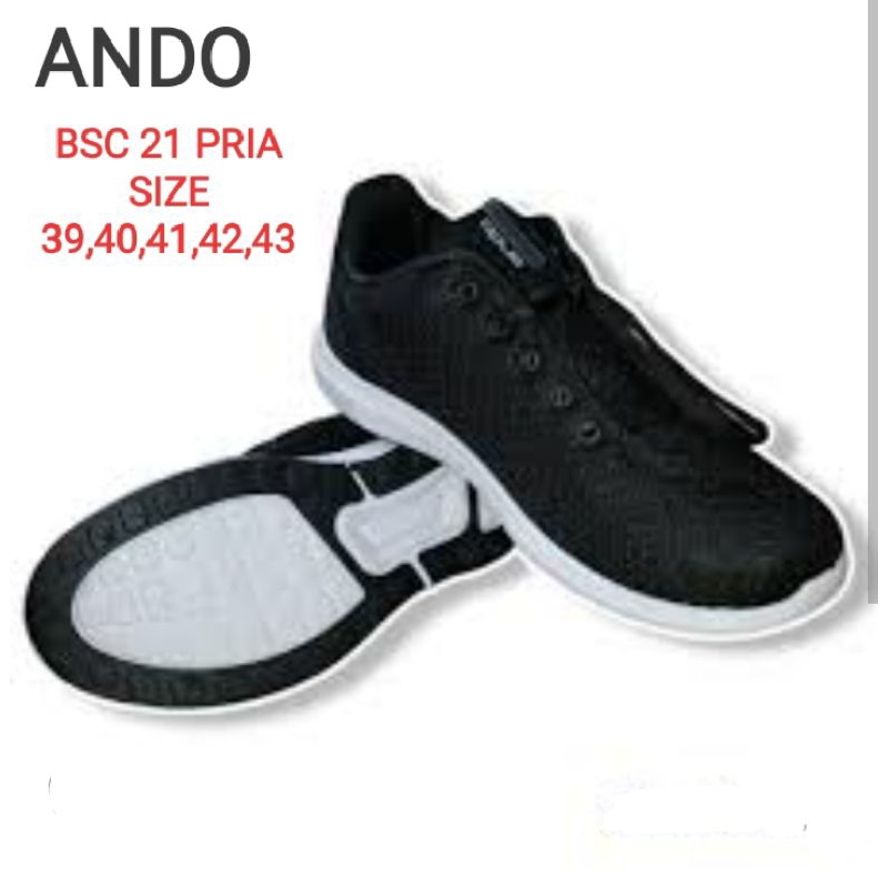 Sepatu PRIA ANDO BSC 21 100% ORIGINAL