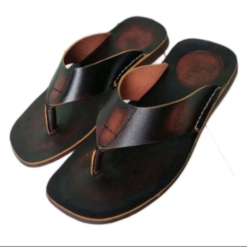 OBARA/Sandal Pria  Kulit Sapi Asli (002)
