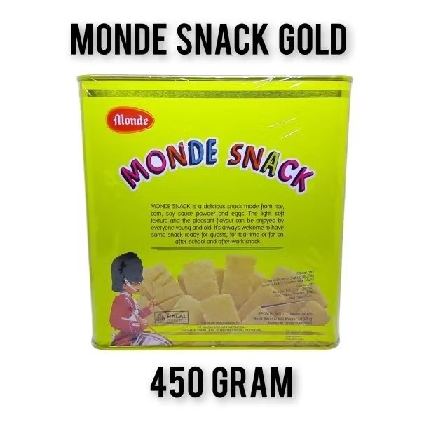 

Monde Snack Gold 450 Gram