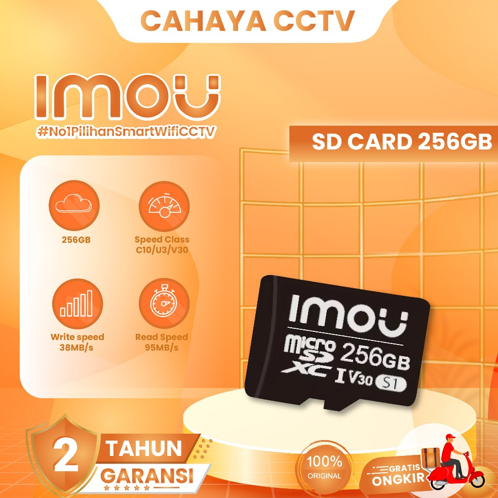 IMOU MicroSD | Micro SD HP CCTV Kartu Memori Memory Card Class 10