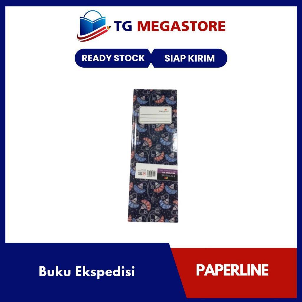 

Buku Ekspedisi PAPERLINE Hard Cover isi 100 Lembar