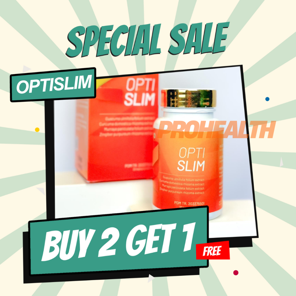 Optislim Herbal Diet Original 20 Kapsul (3 botol)