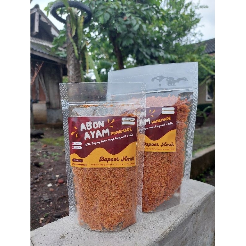 

Homemade Abon Ayam Dapoer Amih Tanpa MSG 250 gram