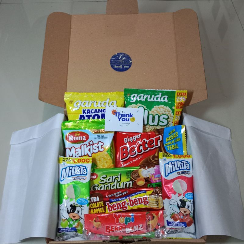

Hampers Snack Box Variasi