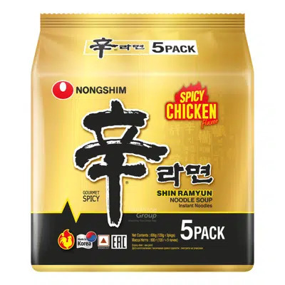 

Nongshim Shin Ramyun Instant Noodle Spicy Chicken