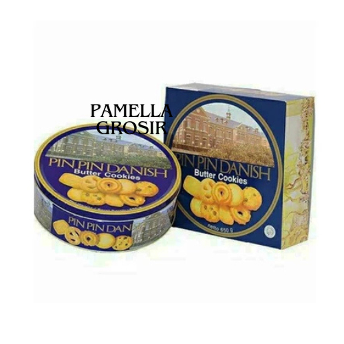 

JAJAN LEBARAN MONDE PIN PIN DANISH BUTTER COOKIES BISKUIT KALENG 650 GR